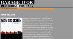 Desktop Screenshot of garagedor.com