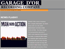 Tablet Screenshot of garagedor.com